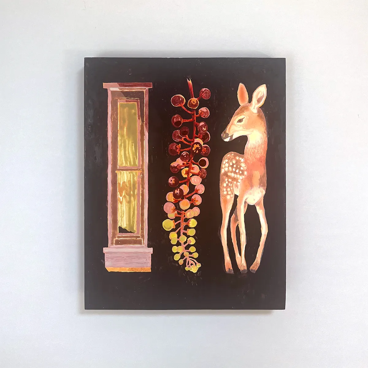 Window Pokeweed Fawn, 2025